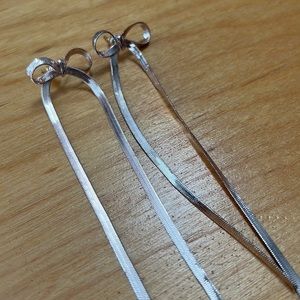 SALE Dangling Bow Earrings